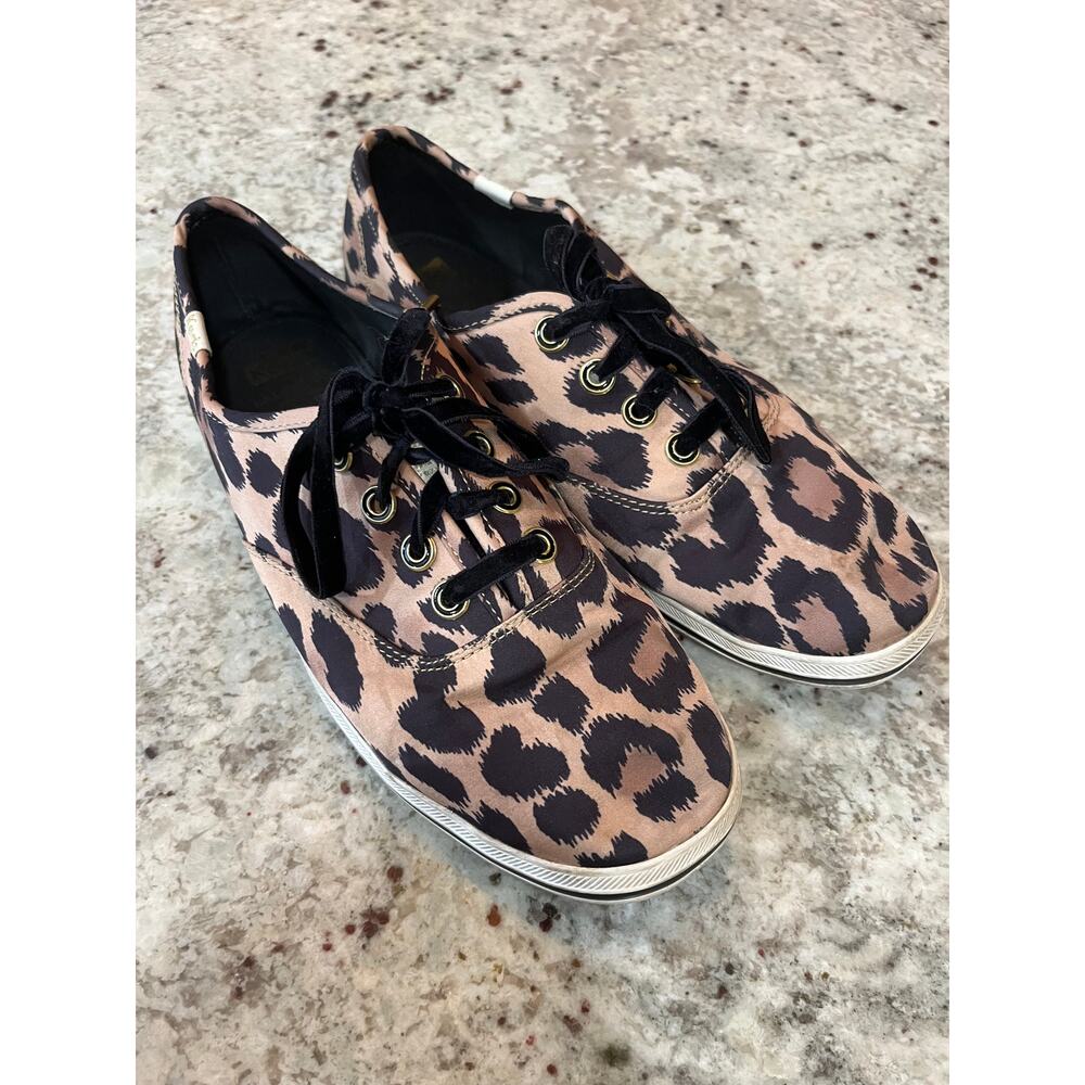 Kate Spade Animal Print Keds Sneakers 8.5